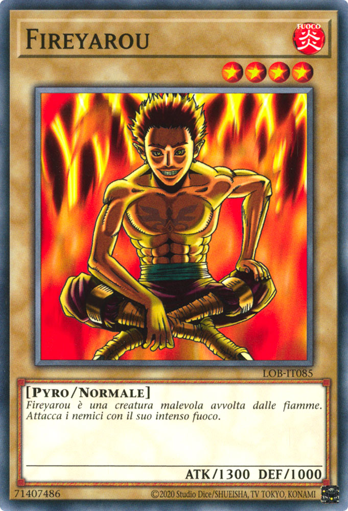 LOB-IT085 Fireyarou Comune unlimited (IT) -NEAR MINT-