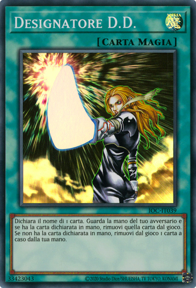 IOC-IT039 Designatore D.D. Super Rara unlimited (IT) -NEAR MINT-