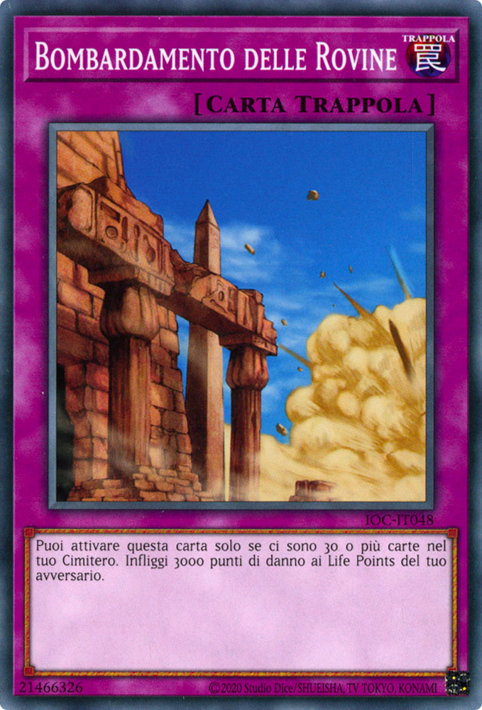 IOC-IT048 Bombardamento delle Rovine Comune unlimited (IT) -NEAR MINT-