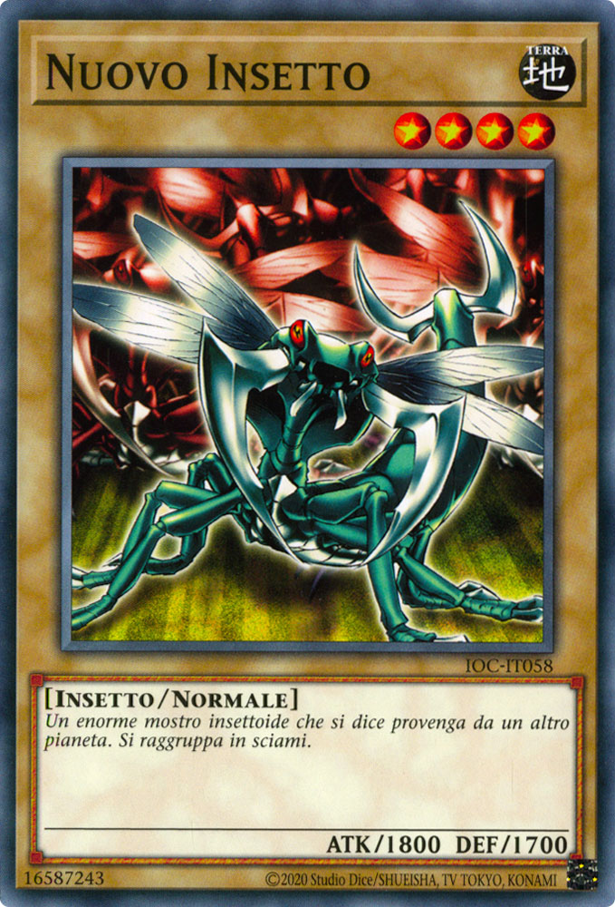 IOC-IT058 Nuovo Insetto Comune unlimited (IT) -NEAR MINT-