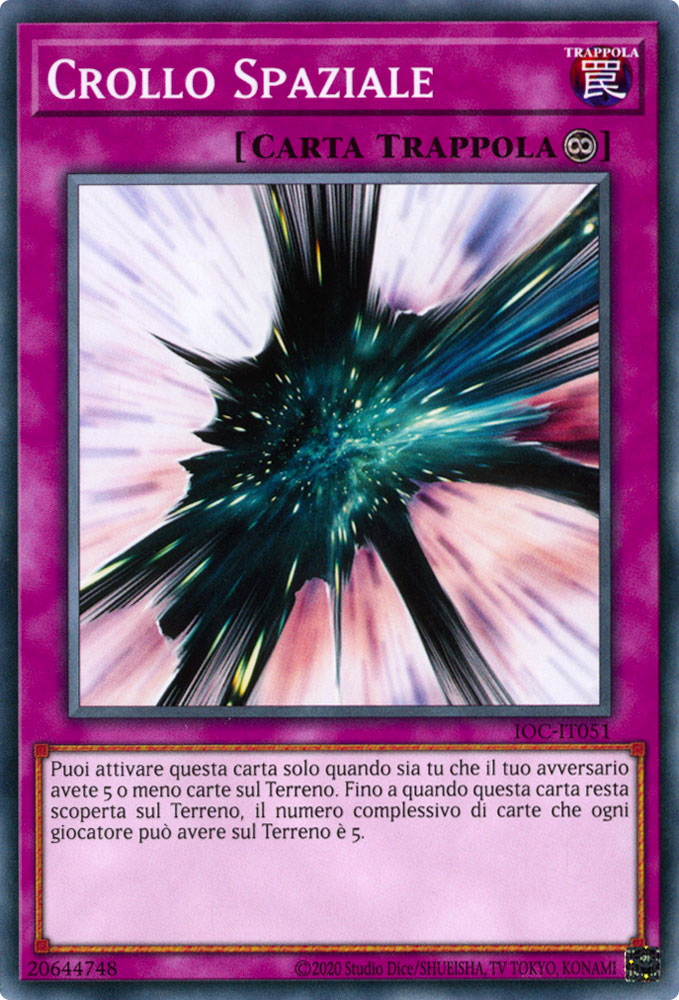 IOC-IT051 Crollo Spaziale Comune unlimited (IT) -NEAR MINT-