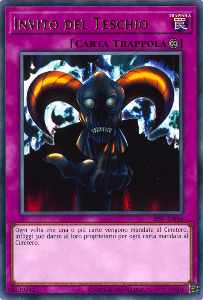 PSV-IT056 Invito del Teschio Rara unlimited (IT) -NEAR MINT-