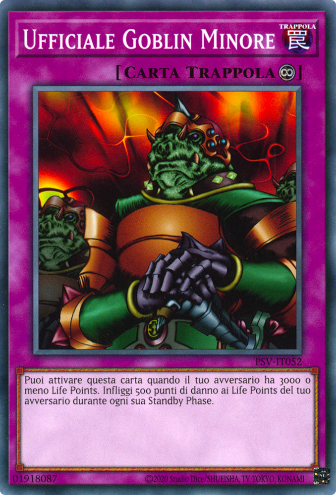 PSV-IT052 Ufficiale Goblin Minore Comune unlimited (IT) -NEAR MINT-