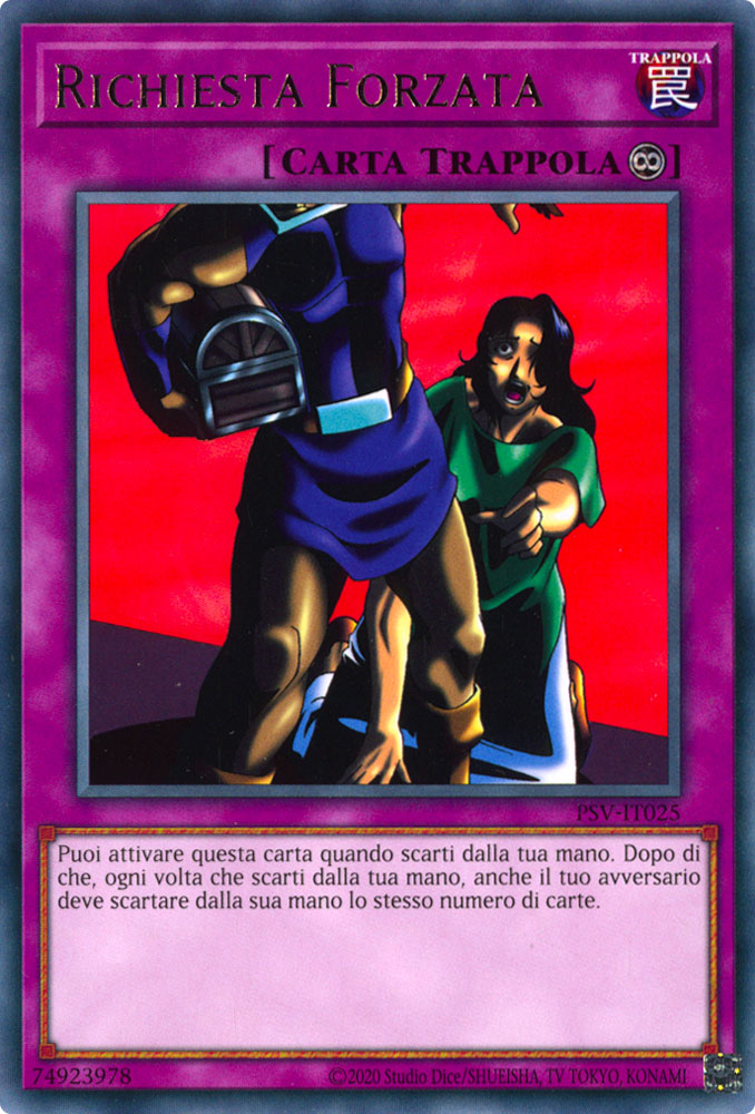 PSV-IT025 Richiesta Forzata Rara unlimited (IT) -NEAR MINT-