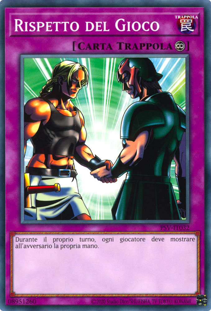 PSV-IT032 Rispetto del Gioco Comune unlimited (IT) -NEAR MINT-