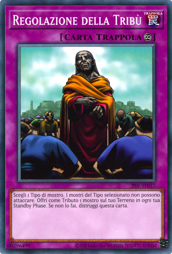 PSV-IT027 Regolazione della Tribu' Comune unlimited (IT) -NEAR MINT-