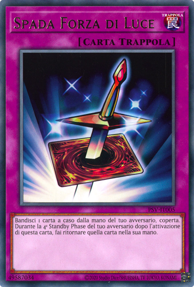 PSV-IT005 Spada Forza di Luce Rara unlimited (IT) -NEAR MINT-