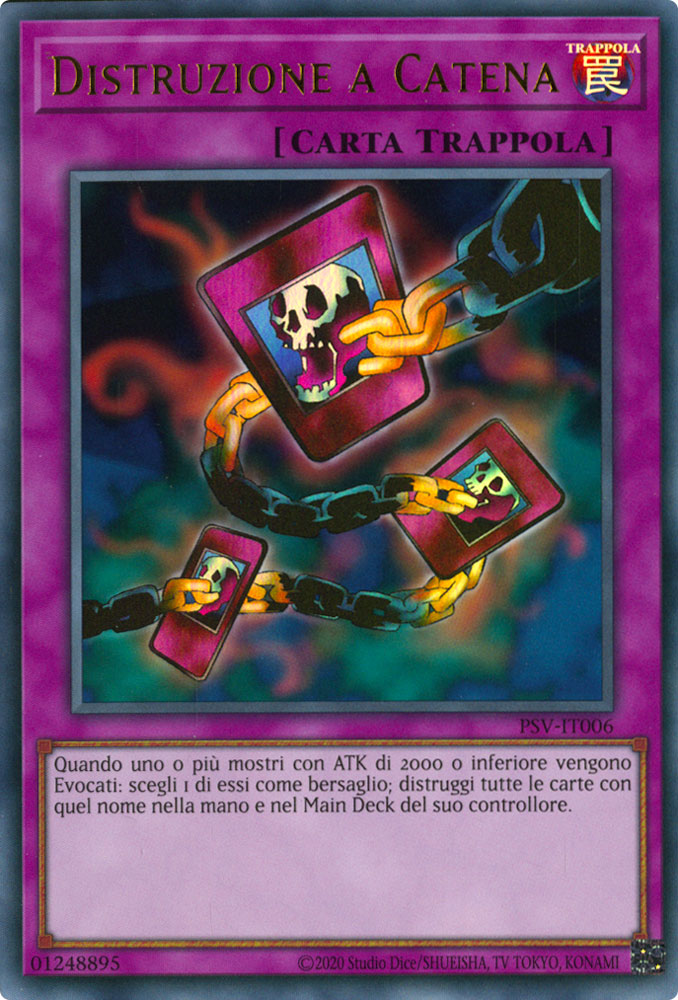 PSV-IT006 Distruzione a Catena Ultra Rara unlimited (IT) -NEAR MINT-