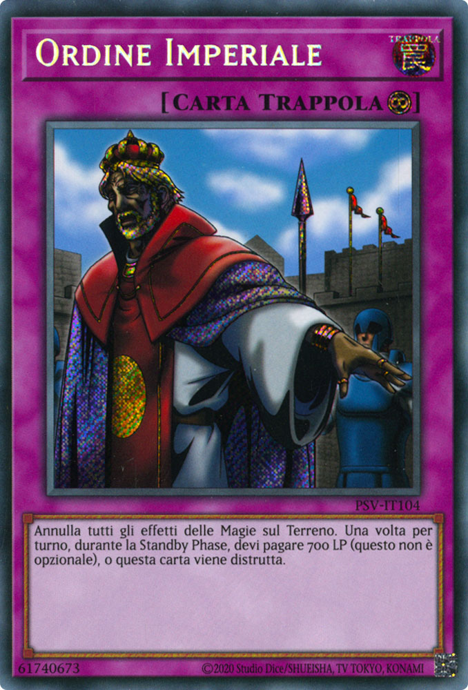 PSV-IT104 Ordine Imperiale Rara Segreta unlimited (IT) -NEAR MINT-