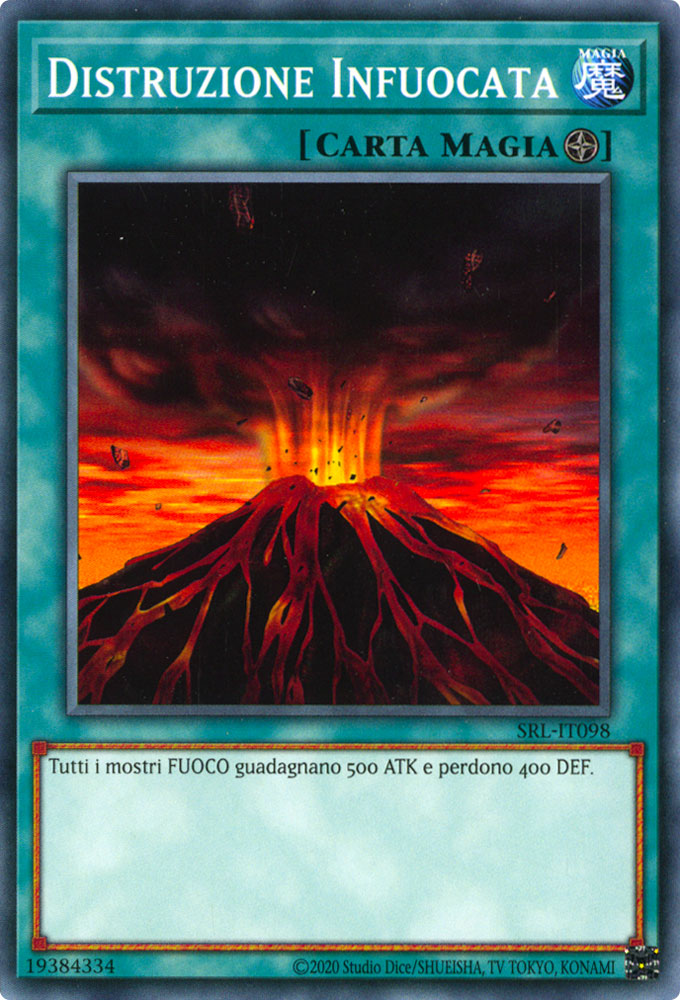 SRL-IT098 Distruzione Infuocata Comune unlimited (IT) -NEAR MINT-