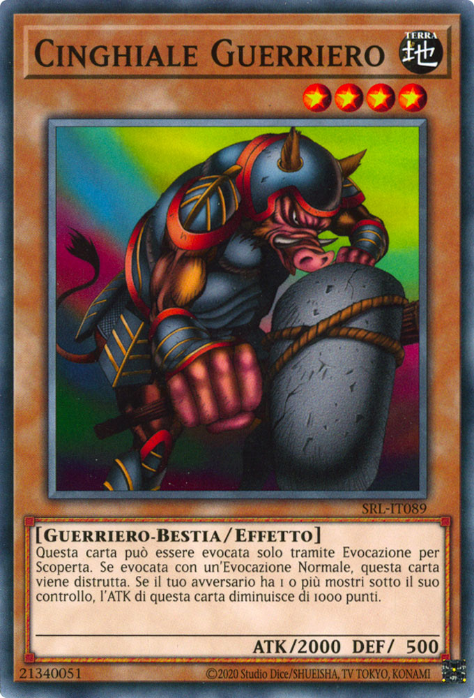 SRL-IT089 Cinghiale Guerriero Comune unlimited (IT) -NEAR MINT-