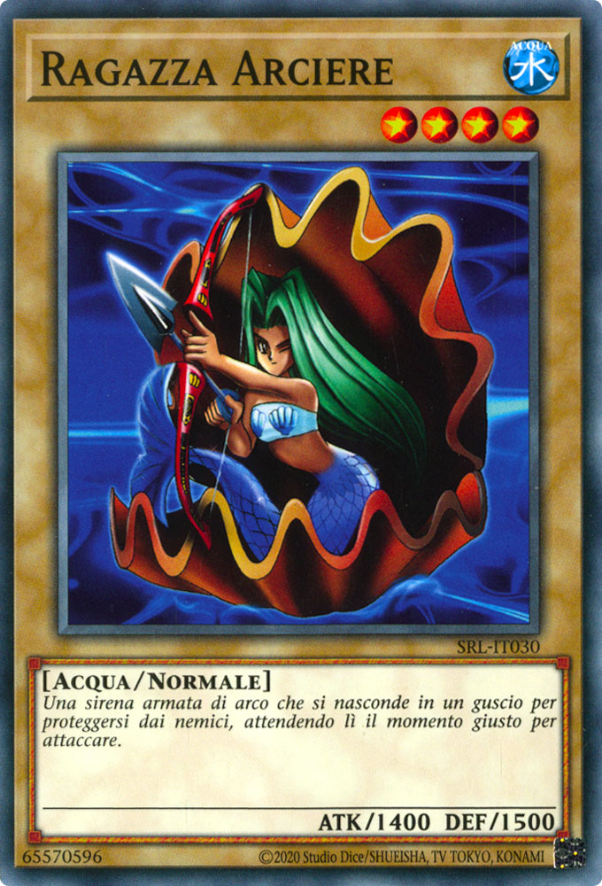 SRL-IT030 Ragazza Arciere Comune unlimited (IT) -NEAR MINT-