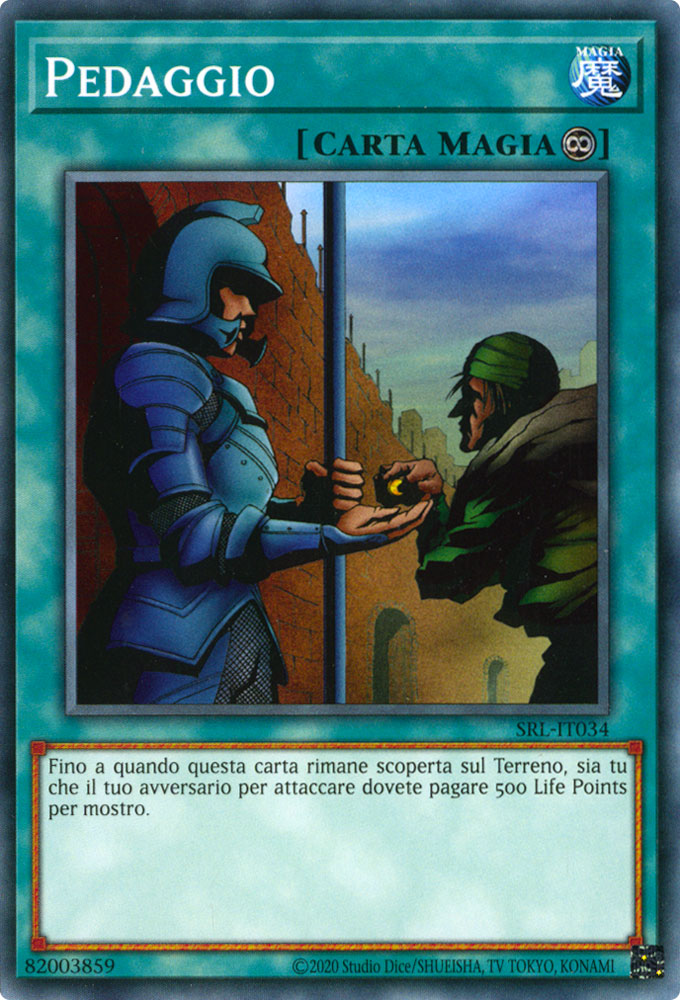 SRL-IT034 Pedaggio Comune unlimited (IT) -NEAR MINT-