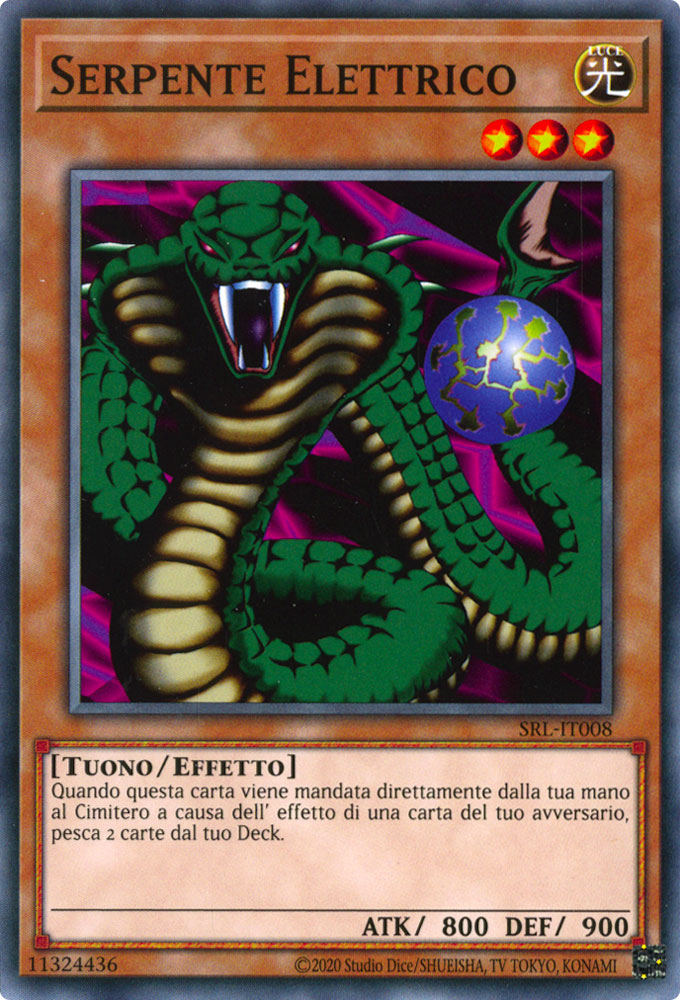 SRL-IT008 Serpente Elettrico Comune unlimited (IT) -NEAR MINT-