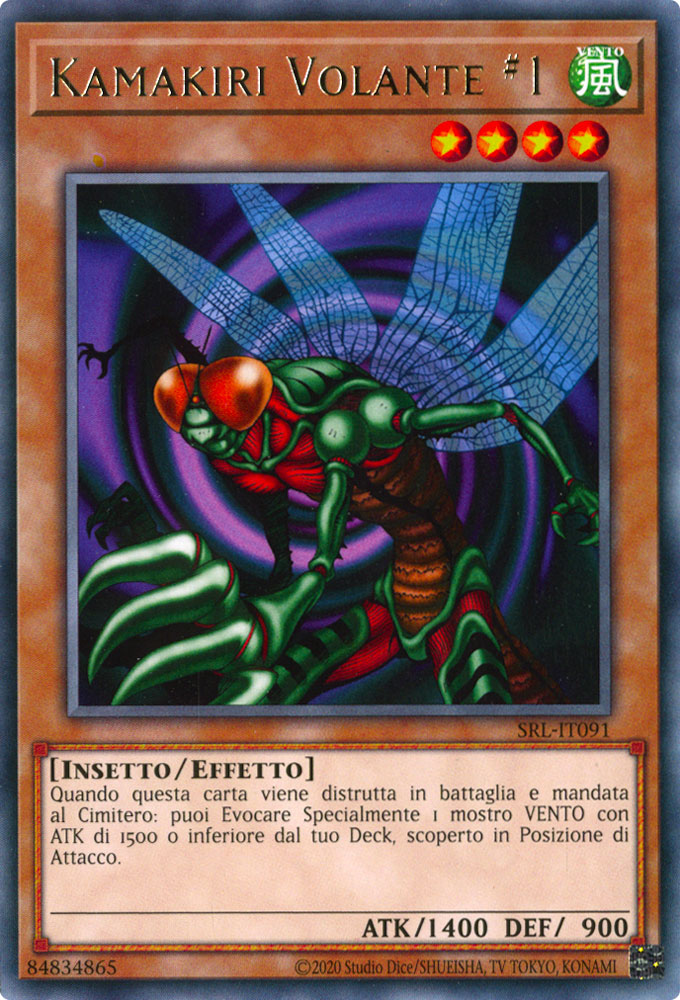 SRL-IT091 Kamakiri Volante #1 Rara unlimited (IT) -NEAR MINT-