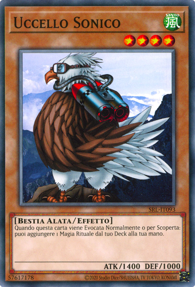 SRL-IT093 Uccello Sonico Comune unlimited (IT) -NEAR MINT-