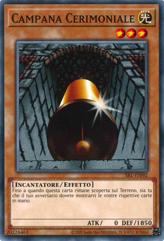 SRL-IT092 Campana Cerimoniale Comune unlimited (IT) -NEAR MINT-