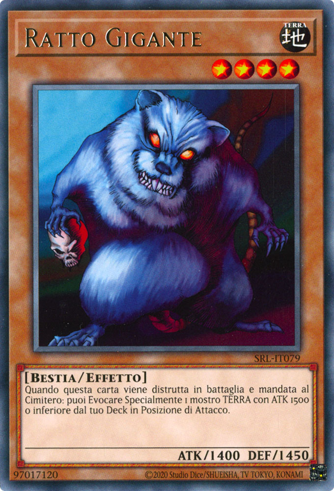 SRL-IT079 Ratto Gigante Rara unlimited (IT) -NEAR MINT-