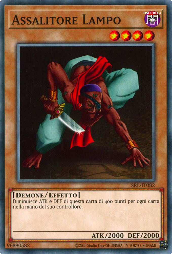 SRL-IT082 Assalitore Lampo Comune unlimited (IT) -NEAR MINT-
