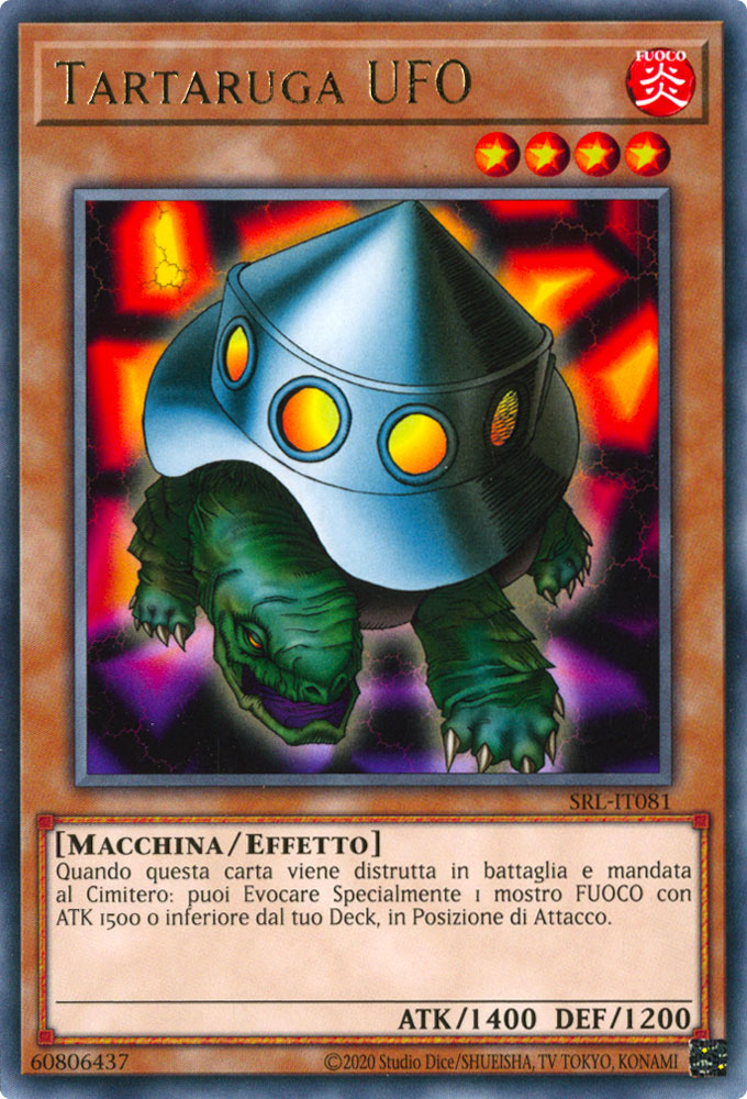 SRL-IT081 Tartaruga UFO Rara unlimited (IT) -NEAR MINT-