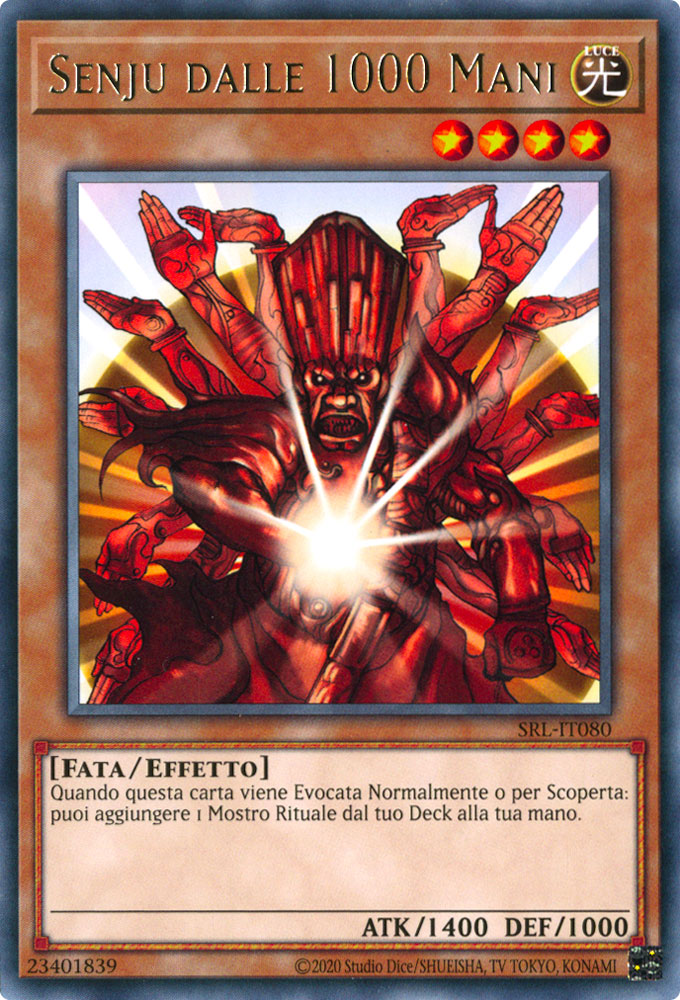 SRL-IT080 Senju dalle 1000 Mani Rara unlimited (IT) -NEAR MINT-