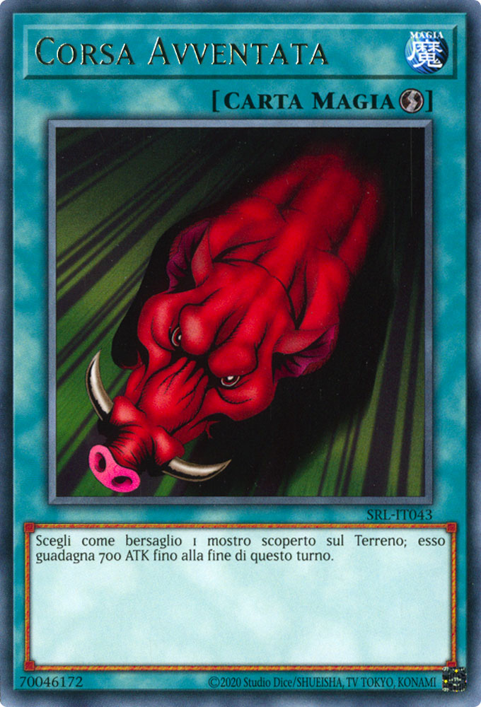 SRL-IT043 Corsa Avventata Rara unlimited (IT) -NEAR MINT-