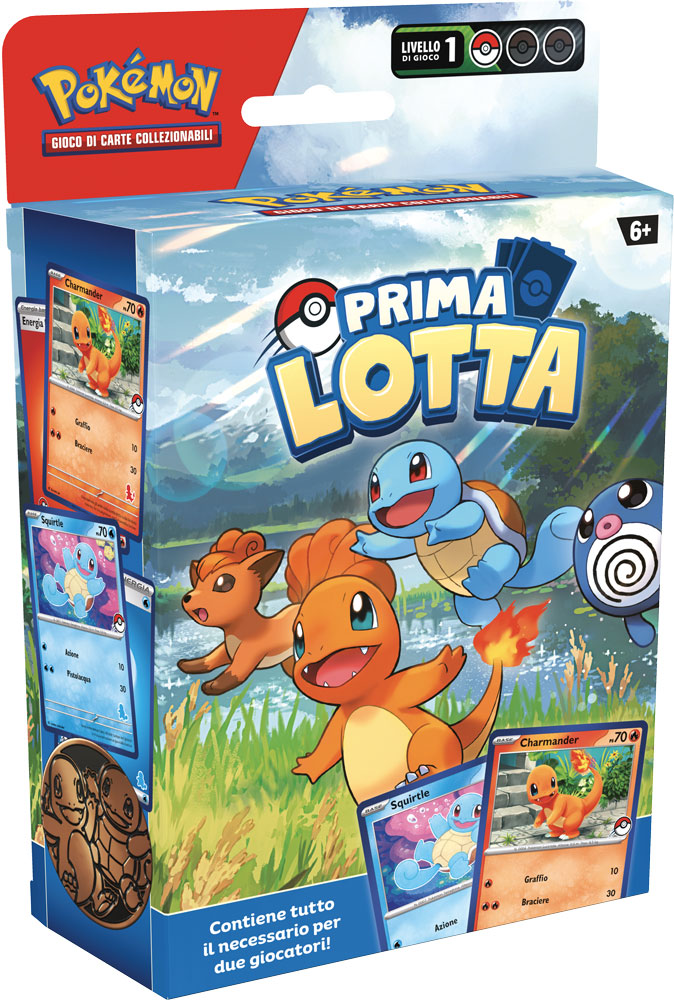 Prima Lotta Charmander e Squirtle (IT)