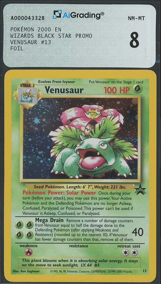 013 Venusaur promo foil (EN) / AIG 8.0