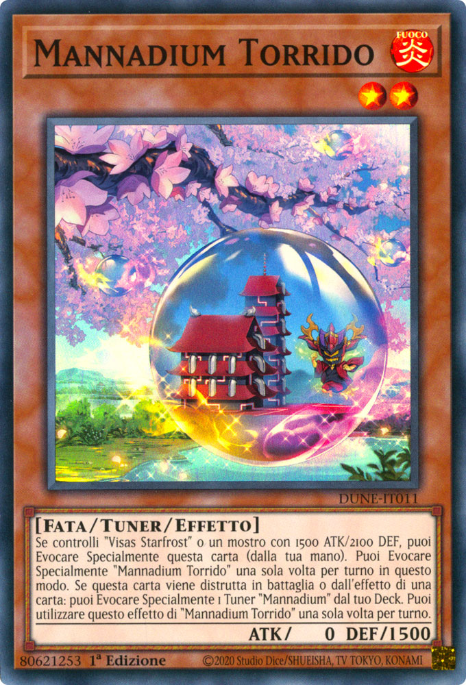 DUNE-IT011 Mannadium Torrido Super Rara 1a Edizione (IT) -NEAR MINT-