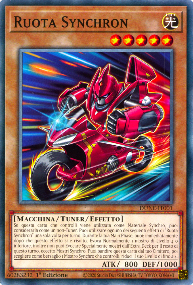 DUNE-IT001 Ruota Synchron Comune 1a Edizione (IT) -NEAR MINT-