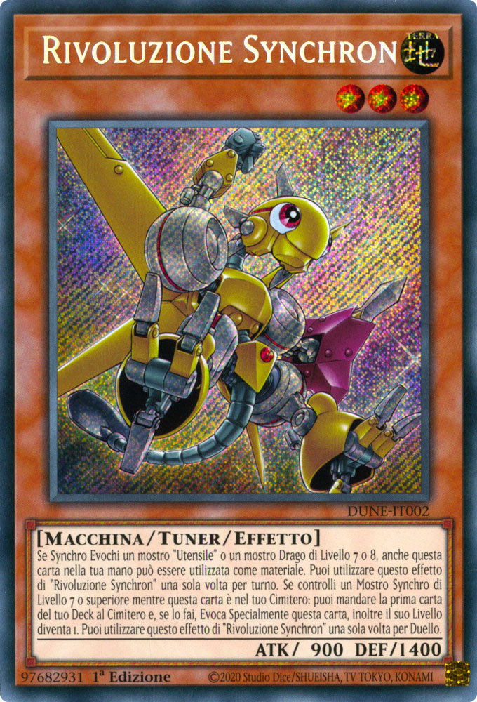 DUNE-IT002 Rivoluzione Synchron Rara Segreta 1a Edizione (IT) -NEAR MINT-