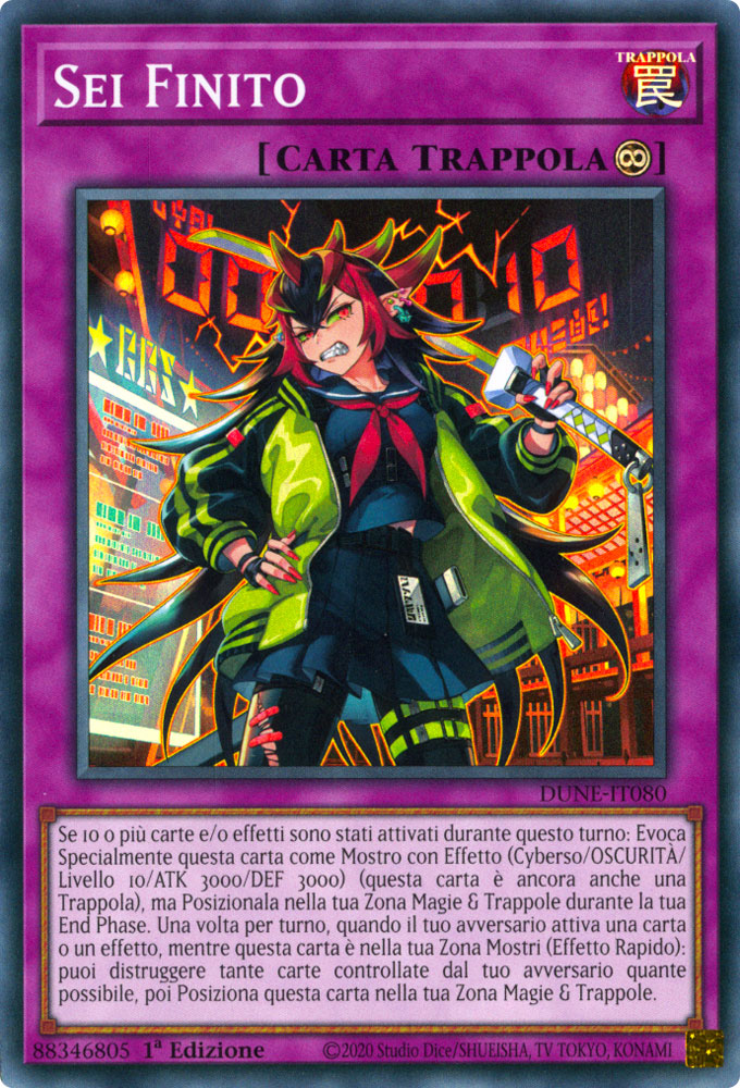 DUNE-IT080 Sei Finito Super Rara 1a Edizione (IT) -NEAR MINT-