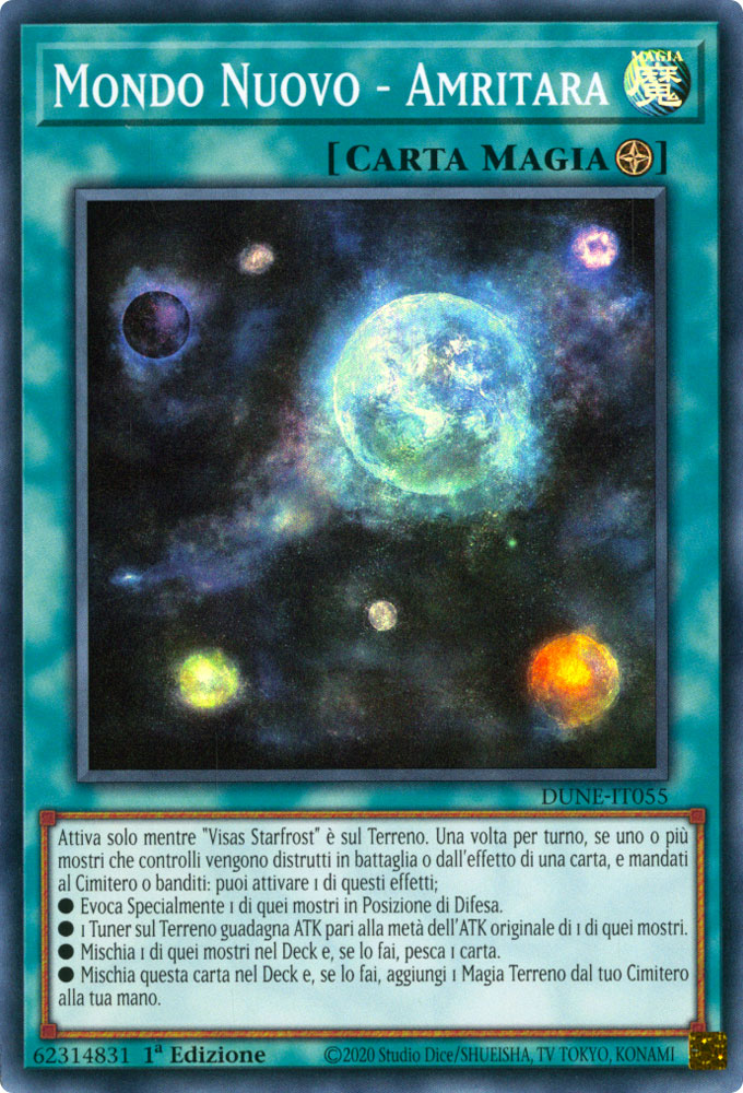 DUNE-IT055 Mondo Nuovo - Amritara Super Rara 1a Edizione (IT) -NEAR MINT-