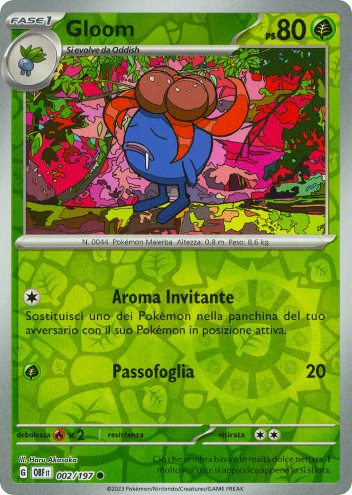 002 / 197 Gloom Comune foil reverse (IT) -NEAR MINT-