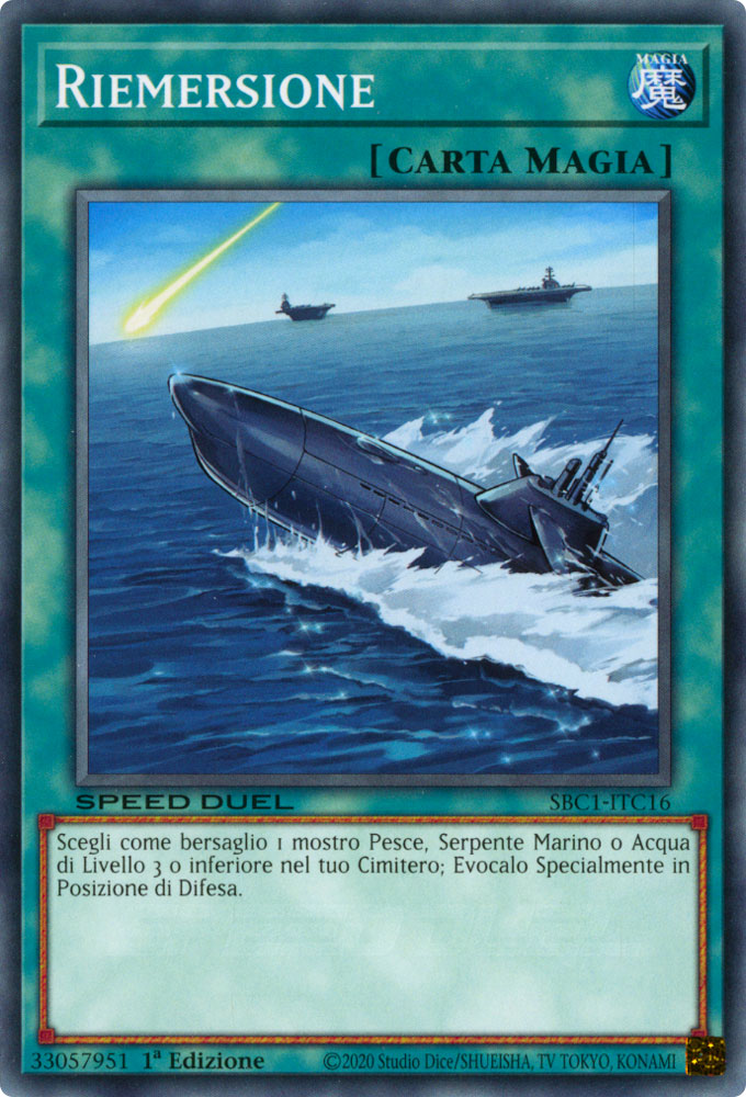 SBC1-ITC16 Riemersione comune 1a Edizione (IT) -NEAR MINT-