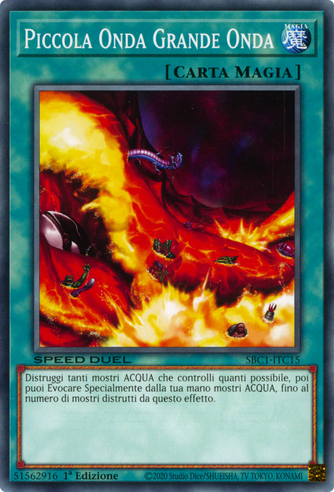 SBC1-ITC15 Piccola Onda Grande Onda comune 1a Edizione (IT) -NEAR MINT-