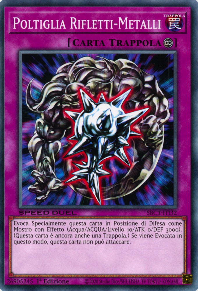 SBC1-ITI32 Poltiglia Rifletti-Metalli comune 1a Edizione (IT) -NEAR MINT-