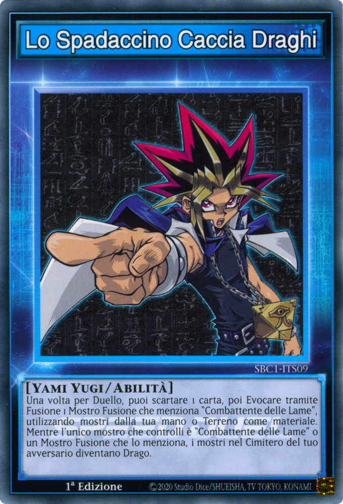 SBC1-ITS09 Lo Spadaccino Caccia Draghi comune 1a Edizione (IT) -NEAR MINT-