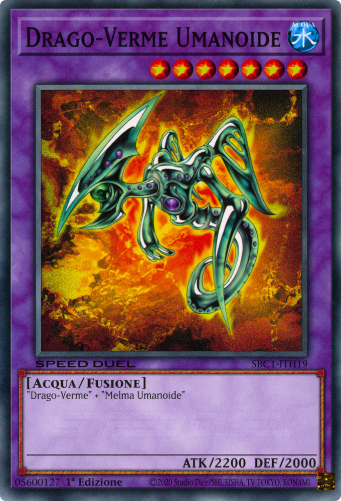 SBC1-ITH19 Drago-Verme Umanoide comune 1a Edizione (IT) -NEAR MINT-