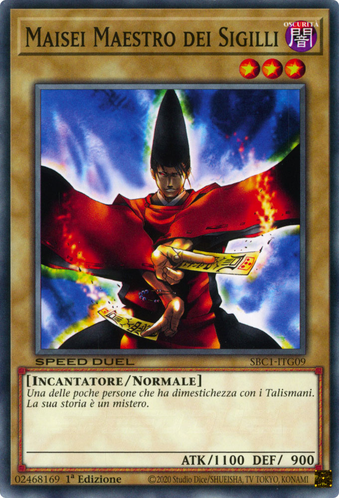 SBC1-ITG09 Maisei Maestro dei Sigilli comune 1a Edizione (IT) -NEAR MINT-