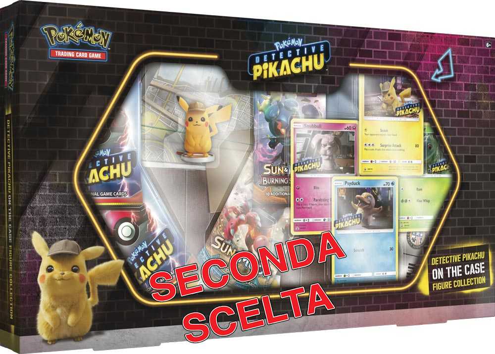 Detective Pikachu On the Case Figure Collection (EN) -SECONDA SCELTA-