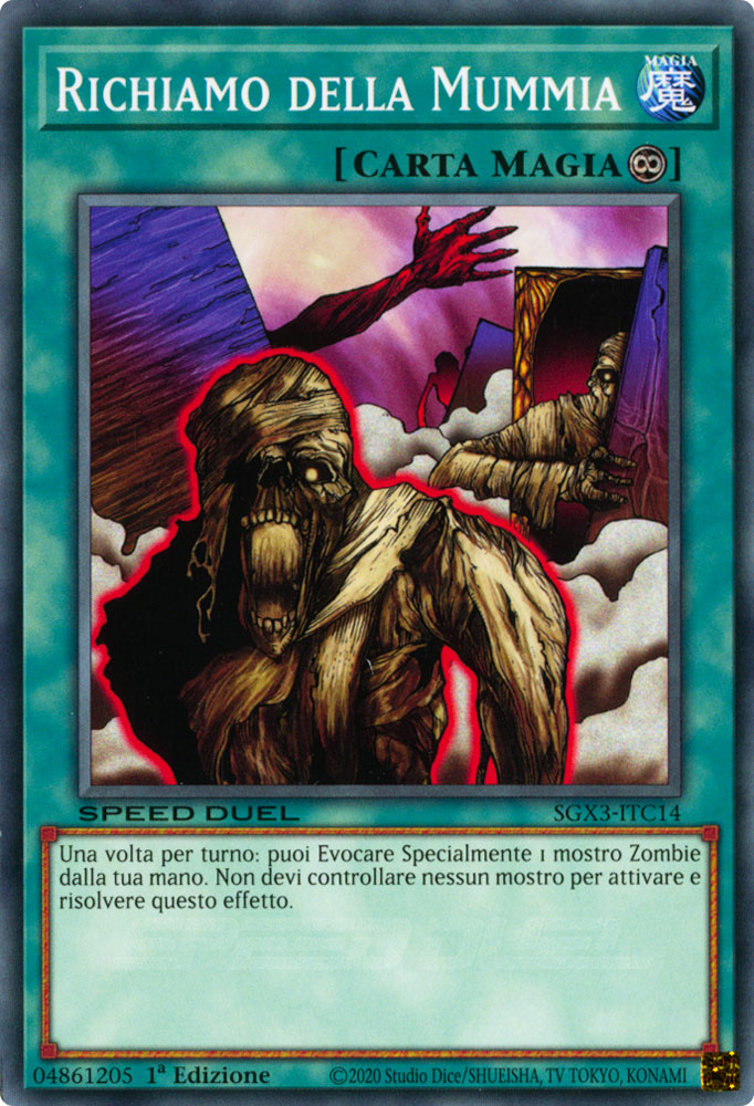 SGX3-ITC14 Richiamo della Mummia Comune 1a Edizione (IT) -NEAR MINT-
