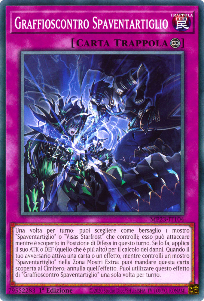 MP23-IT104 Graffioscontro Spaventartiglio Comune 1a Edizione (IT) -NEAR MINT-