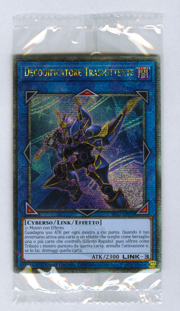 TN23-IT009 Decodificatore Trasmittente Rara Segreta Quarto di Secolo Edizione Limitata (IT) -NEAR MINT-