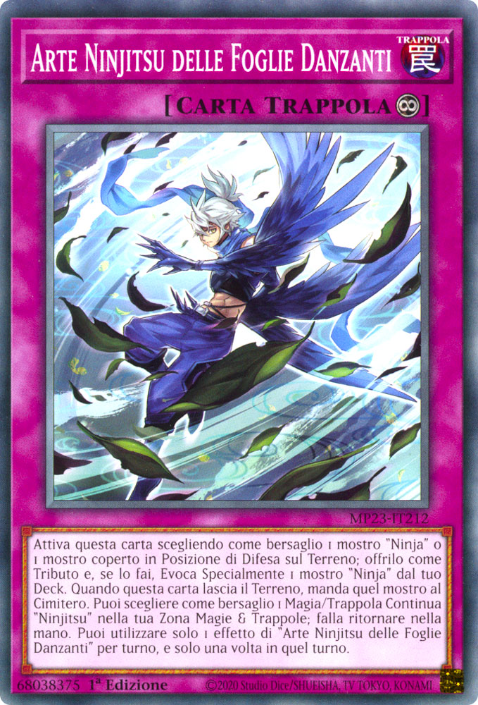 MP23-IT212 Arte Ninjitsu delle Foglie Danzanti Comune 1a Edizione (IT) -NEAR MINT-