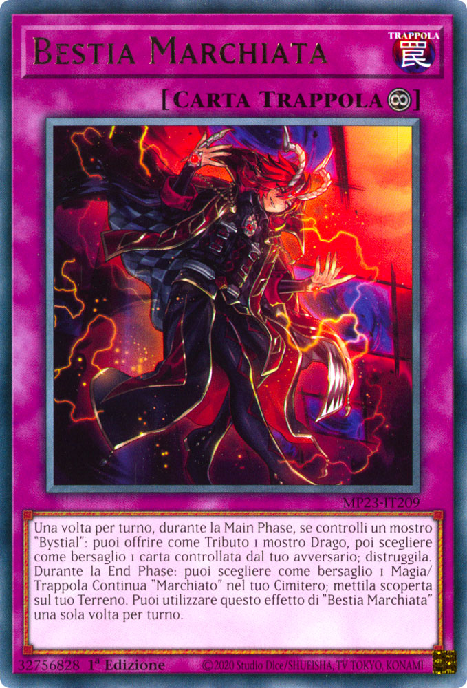 MP23-IT209 Bestia Marchiata Rara 1a Edizione (IT) -NEAR MINT-