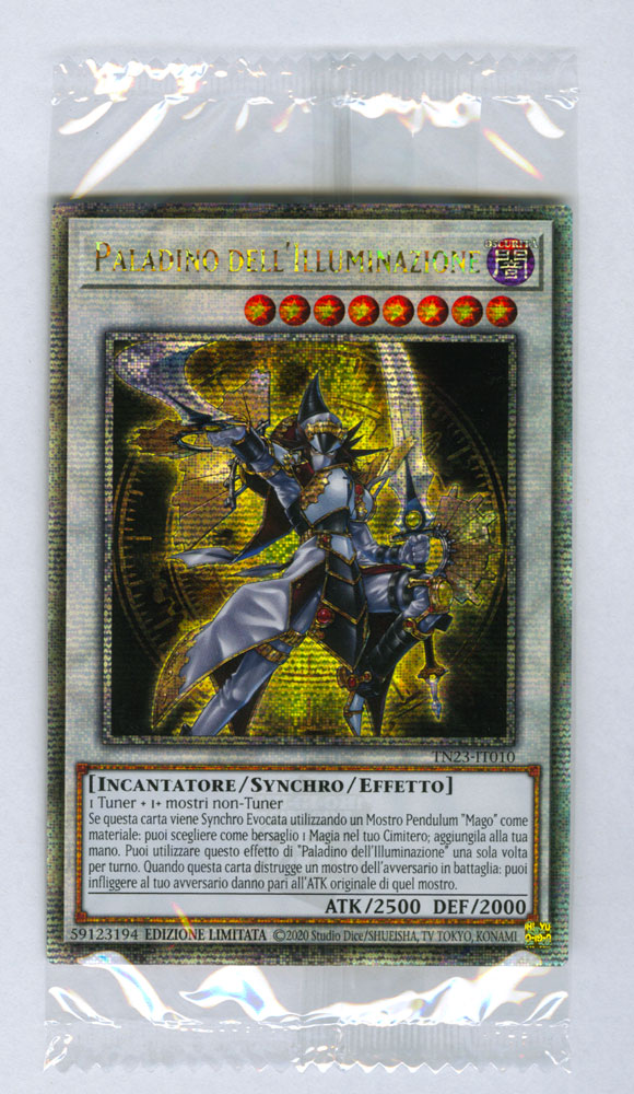 TN23-IT010 Paladino dell'Illuminazione Rara Segreta Quarto di Secolo Edizione Limitata (IT) -NEAR MINT-
