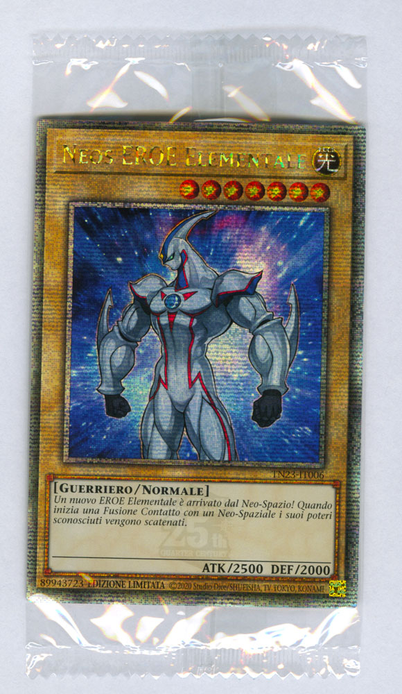 TN23-IT006 Neos EROE Elementale Rara Segreta Quarto di Secolo Edizione Limitata (IT) -NEAR MINT-