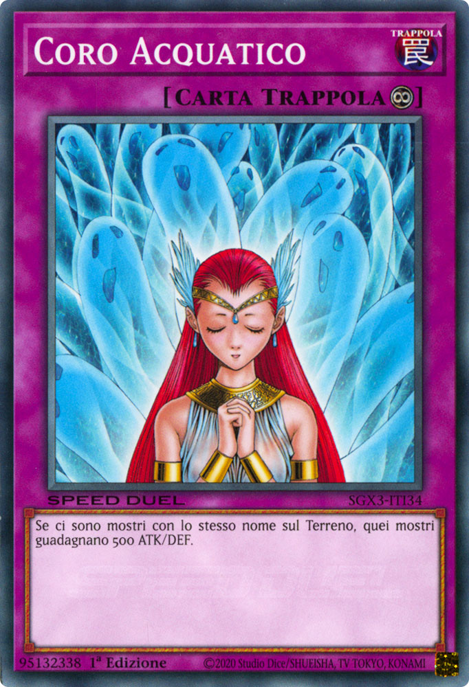 SGX3-ITI34 Coro Acquatico Comune 1a Edizione (IT) -NEAR MINT-