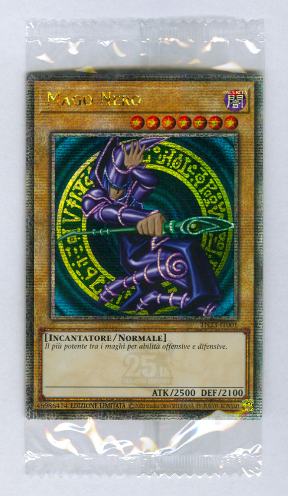 TN23-IT001 Mago Nero Rara Segreta Quarto di Secolo Edizione Limitata (IT) -NEAR MINT-